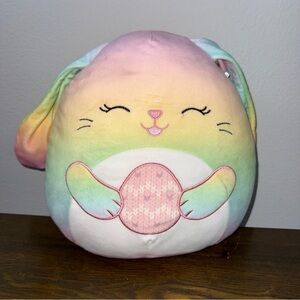 Pastel Rainbow Bunny Plush